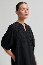 Load image into Gallery viewer, Farrow Mini Dress Black
