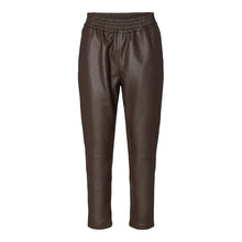 Load image into Gallery viewer, Shiloh crop leather pant - Brown
