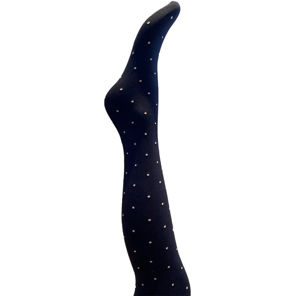 Agnes Tights - Dots Black