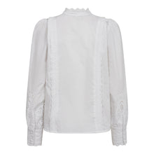 Load image into Gallery viewer, Allycc anglaise pearl shirt  - white
