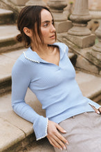 Load image into Gallery viewer, Alyssacras Blouse Light Blue
