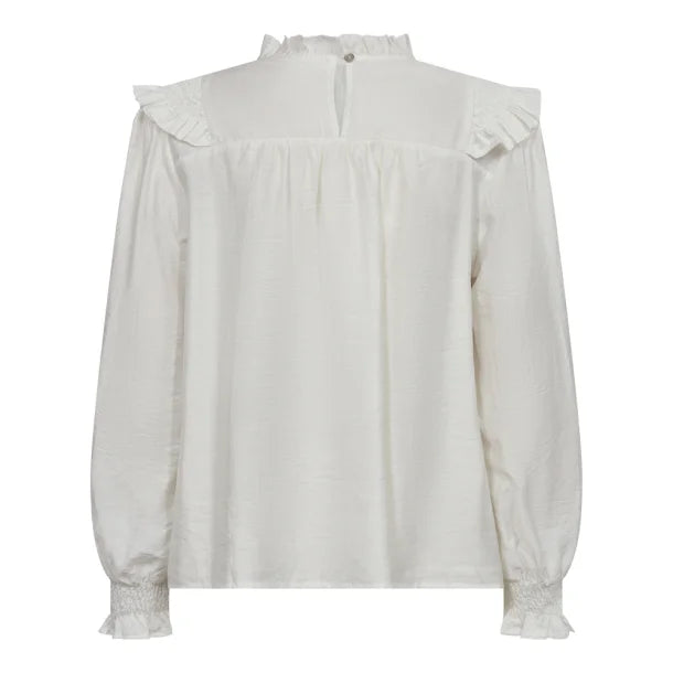 Anguscc smock frill Blouse