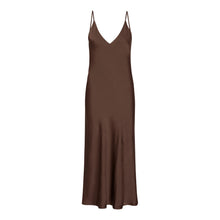Load image into Gallery viewer, Camisole Dress Semi Rich Brown
