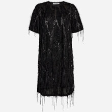 Load image into Gallery viewer, SillaCC Sequin Dress Black
