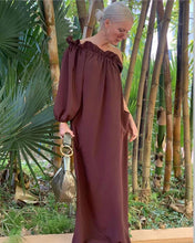 Load image into Gallery viewer, Tulum Dress Chocolate
