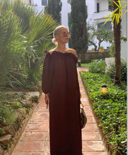 Load image into Gallery viewer, Tulum Dress Chocolate
