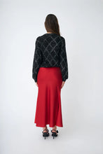 Load image into Gallery viewer, Glitzcras Knit Cardigan Black Silver
