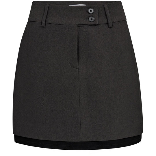 Emerald Crop Skirt Grey
