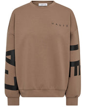 Load image into Gallery viewer, Maxi Split Logo Sweat Walnut
