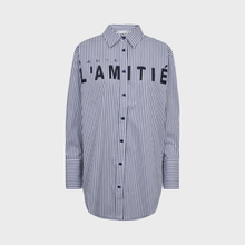 Hlaða mynd inn í gallerískoðara, Stripe Chest Logo Shirt
