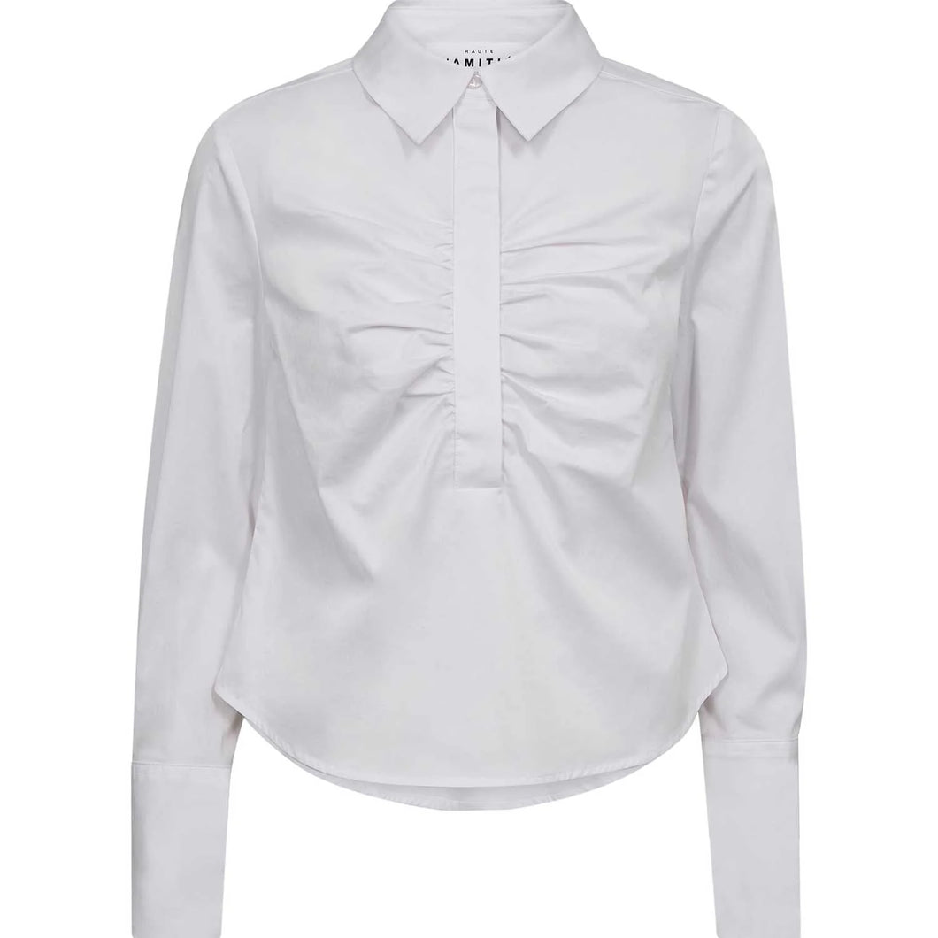 Pure Placket Shirt White
