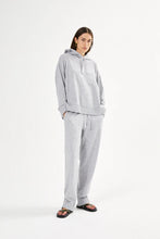 Hlaða mynd inn í gallerískoðara, Helena Knit Lounge Over Size Hoodie - Grey Melange
