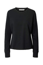 Load image into Gallery viewer, Hila Crew Neck Top - Jet black
