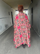 Load image into Gallery viewer, Graphic Kaftan Dress
