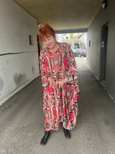 Load image into Gallery viewer, Graphic Kaftan Dress
