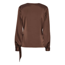 Load image into Gallery viewer, Ines Blouse - Semi Rich Brown
