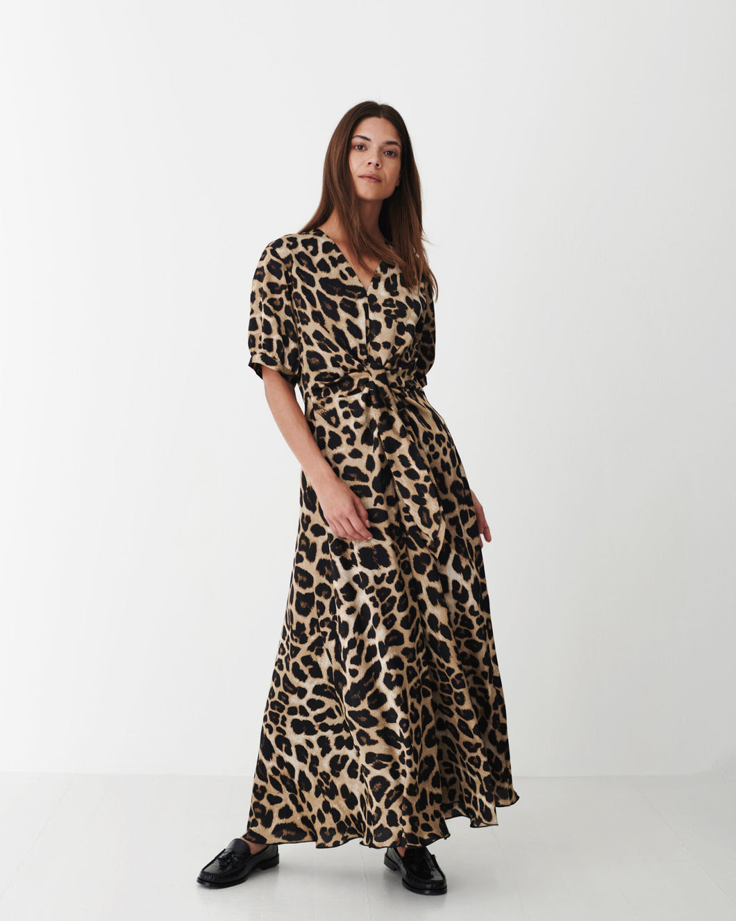 Faye Dress Hammered Leo