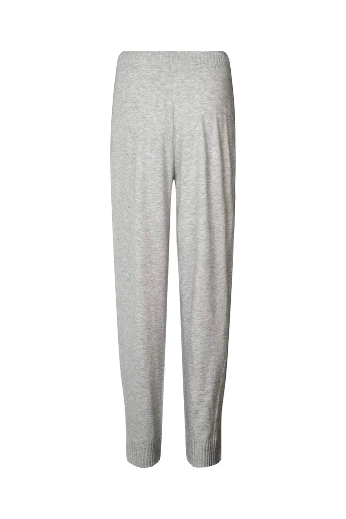 Jorun Knit lounge pants - Grey melange