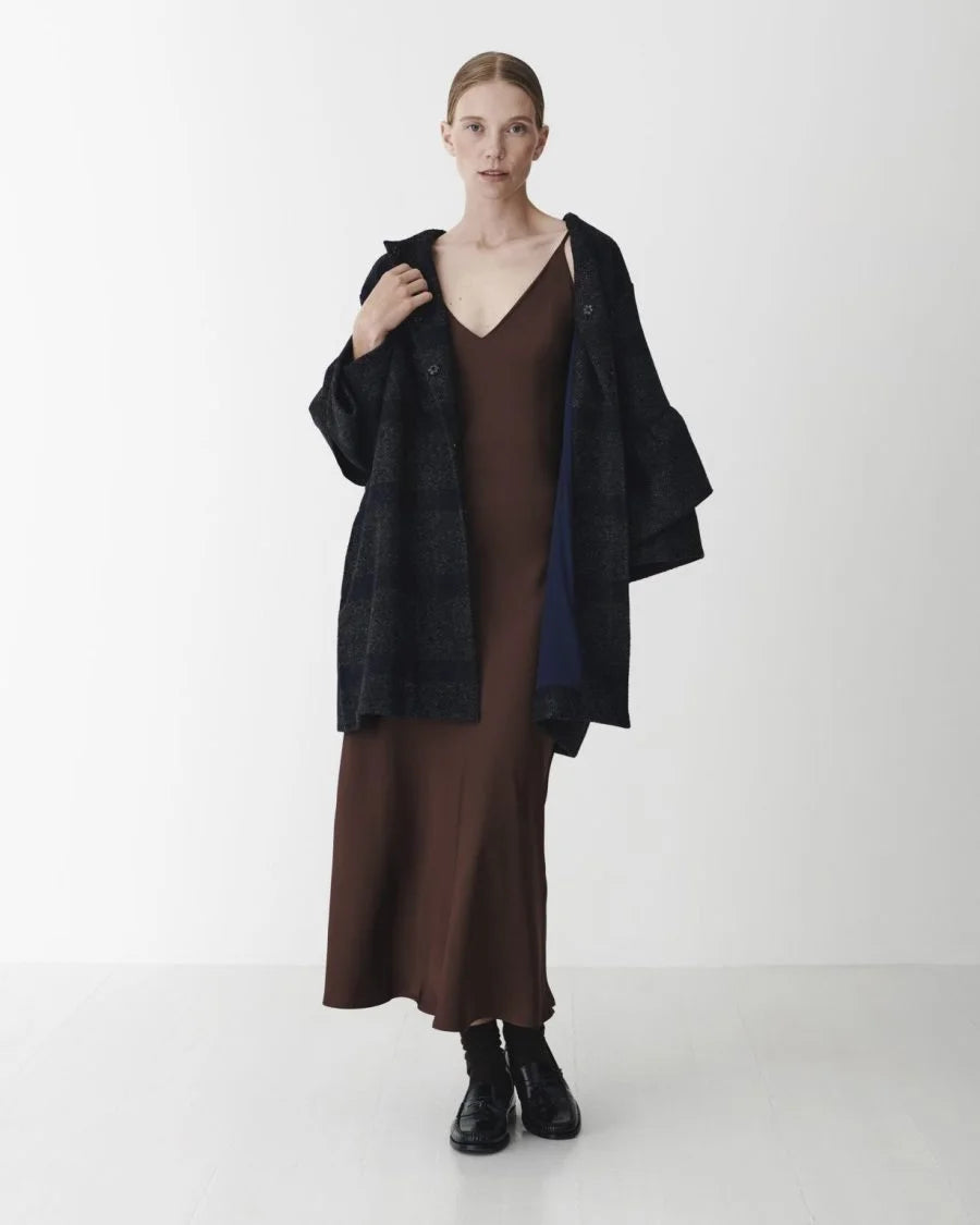 Camisole Dress Semi Rich Brown My Little Showroom Camisole Dress Semi Rich Brown My Little Showroom