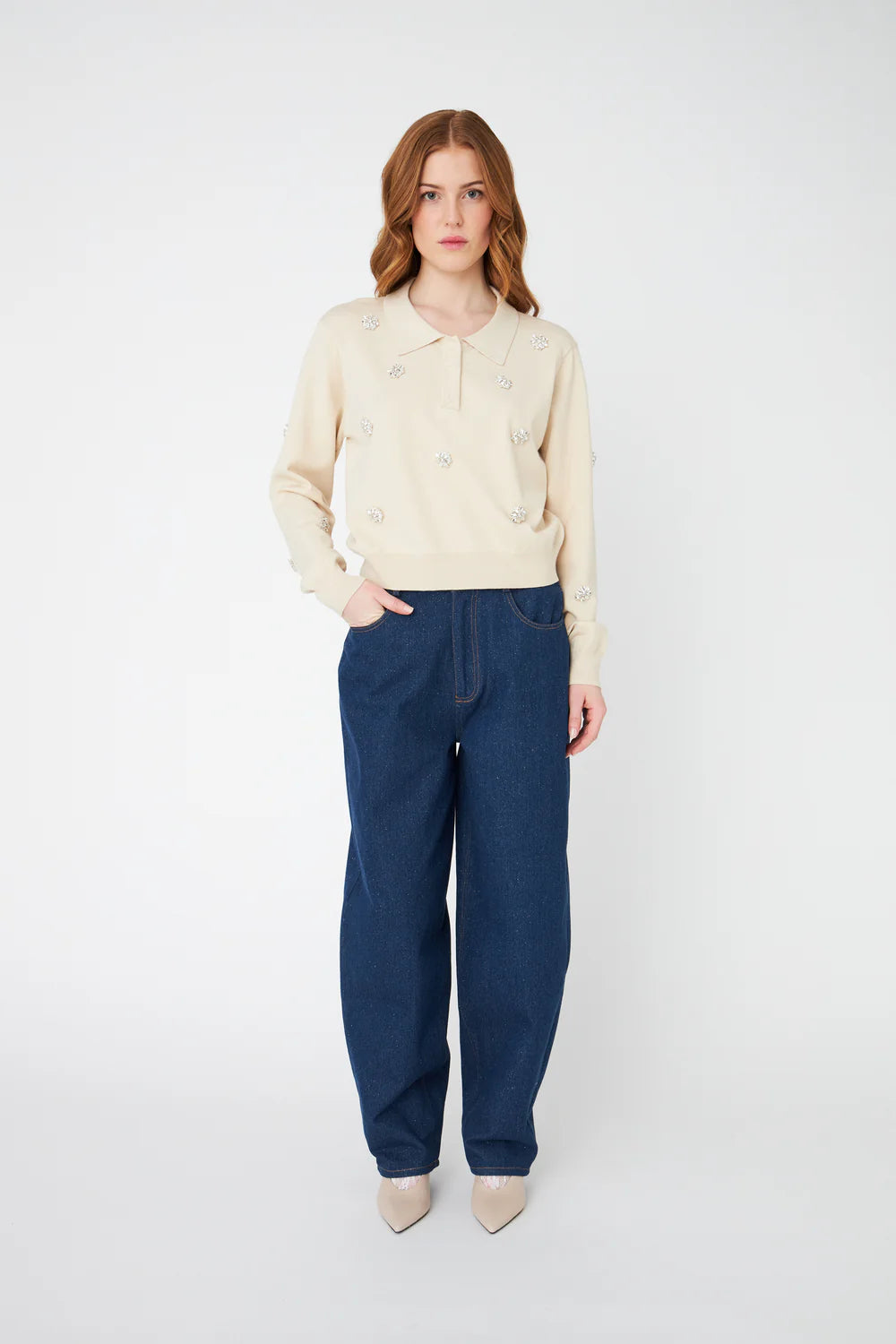 Kibo Jeans Glitter Denim