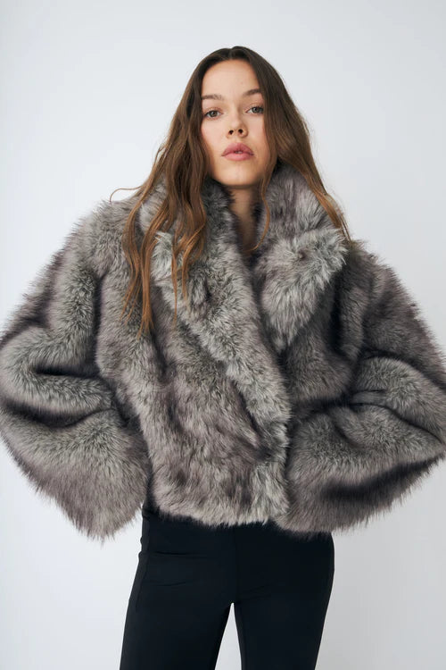 Liecras Jacket Grey Melange
