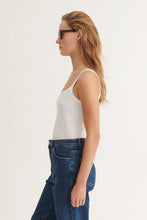 Load image into Gallery viewer, Ludmilla Strap Top Bright White
