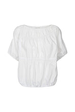 Load image into Gallery viewer, Poplin elasticated top - lotte white
