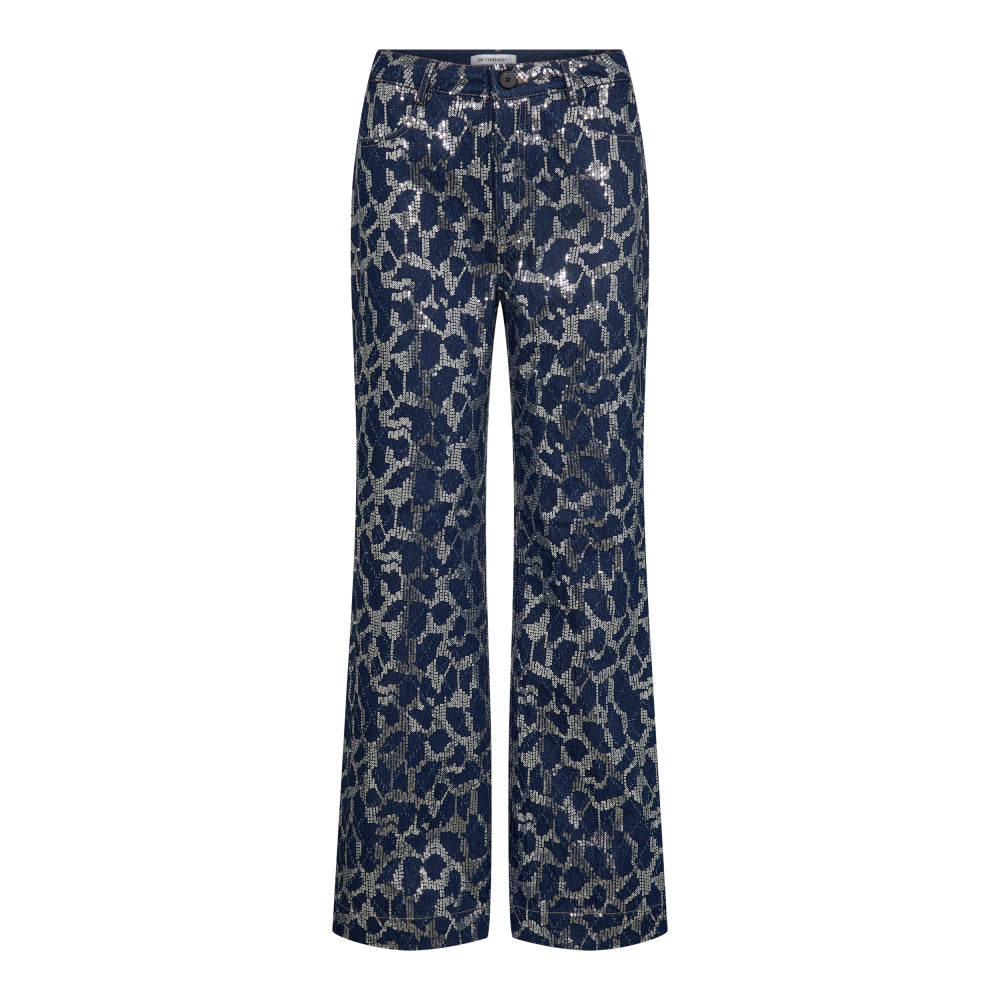 Segalcc sequin denim pant