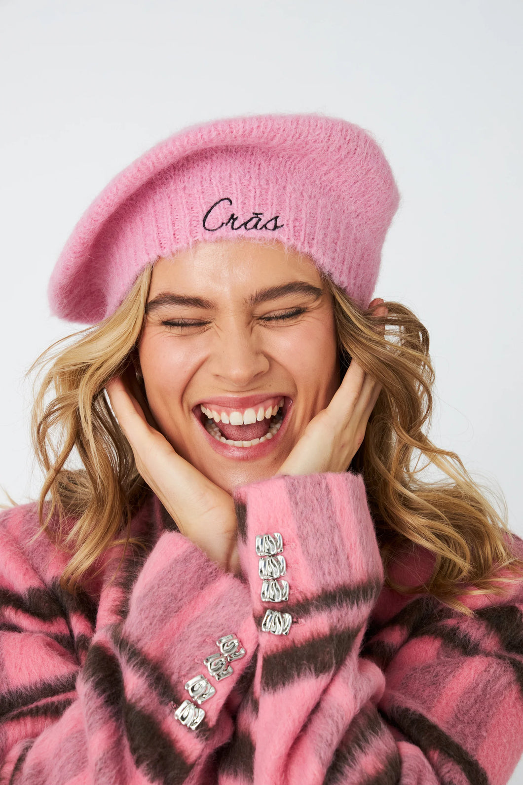 Skylacras Beret Pink