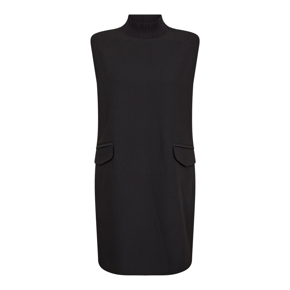 Volacc turtleneck dress - Black