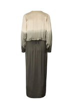 Load image into Gallery viewer, Vera Flow Wrap Dress Sand
