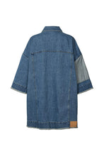 Load image into Gallery viewer, Denim Kimono Jacket Oya
