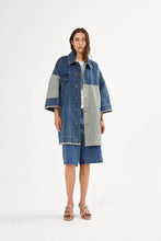 Load image into Gallery viewer, Denim Kimono Jacket Oya
