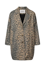 Hlaða mynd inn í gallerískoðara, Leopard print Oversize Jacket
