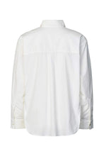 Load image into Gallery viewer, Poplin side gather shirt - Djana
