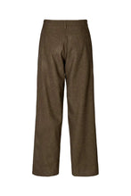 Load image into Gallery viewer, Kesia Mini Herringbone Pants Dark Brown
