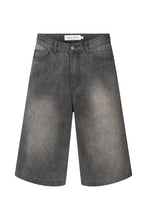 Load image into Gallery viewer, Adelin Grey Denim Shorts
