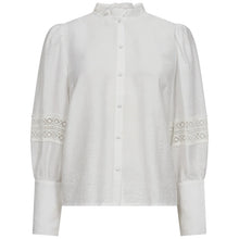 Load image into Gallery viewer, Angus Lace Shirt - White
