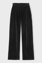 Load image into Gallery viewer, Aurora pants velvet - Black
