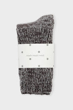 Load image into Gallery viewer, Boyfriend socks - dark navy melange
