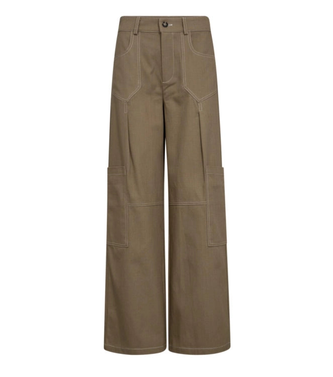 Davitacc Pocket pant Walnut