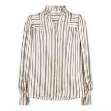 Load image into Gallery viewer, HellyCC Stripe V Shirt Off White

