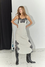 Load image into Gallery viewer, Amelicc Dot Lace Strap Dress

