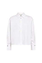 Load image into Gallery viewer, DallaCC Sleeve Pleat Shirt White
