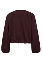 Load image into Gallery viewer, LunaCC Ballon Zip Jacket - Winered
