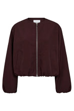 Load image into Gallery viewer, LunaCC Ballon Zip Jacket - Winered
