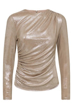 Hlaða mynd inn í gallerískoðara, MargotCC Drape Blouse Champagne
