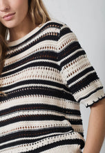 Load image into Gallery viewer, OdetteCC Stripe SS O Knit
