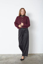 Load image into Gallery viewer, PeachCC Boucle Jacket Plum
