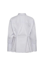 Load image into Gallery viewer, PoppyCC Button Waist Shirt White
